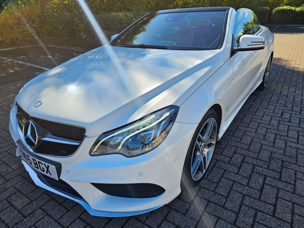 Mercedes-Benz E Class 3.0 E350d V6 BlueTEC AMG Line Cabriolet G-Tronic+ Euro 6 (ss) 2dr