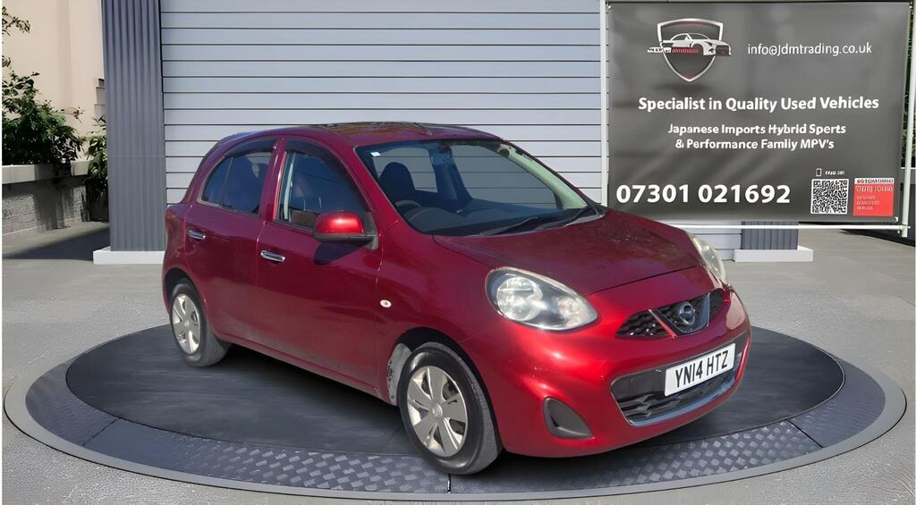 Nissan Micra 1.2 DIG-S Acenta CVT Euro 5 (s/s) 5dr (SNav)