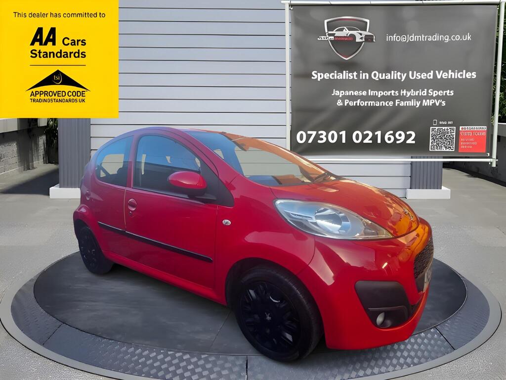 Peugeot 107 1.0 12V Active Euro 5 5dr