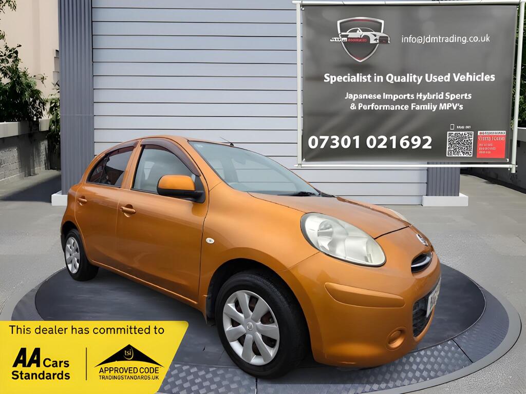 2011 Nissan Micra 1.2 DIG-S Acenta CVT Euro 5 (s/s) 5dr